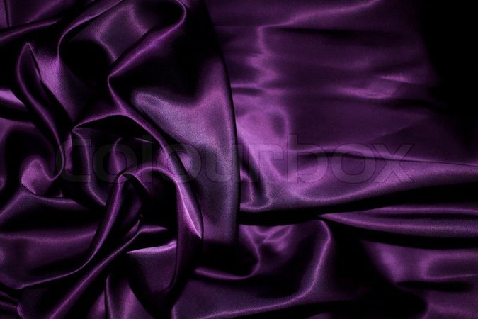Texture of a violet silk | Stock image | Colourbox