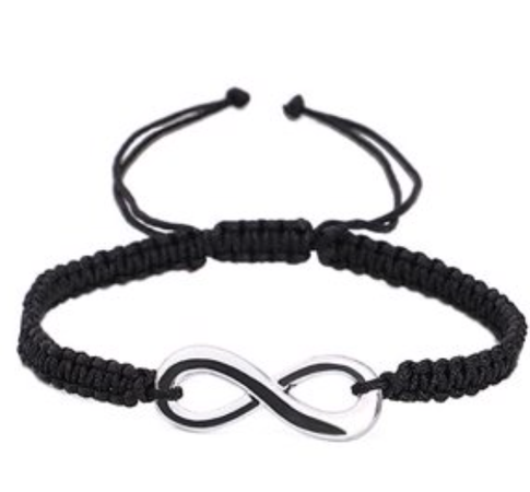 infinity boyfriend/girlfriend matching bracelet