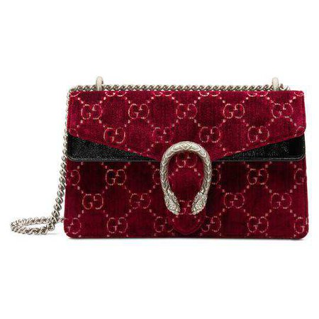 Dionysus GG velvet small shoulder bag - Gucci Shoulder Bags 4002499JTIB6464
