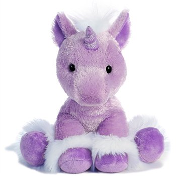 Dreaming of You the Purple Unicorn Stuffed Animal by Aurora at Stuffed Safari