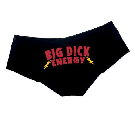 Big Dick Energy Panties BDE Panties Sexy Fun Funny Boyshort | Etsy
