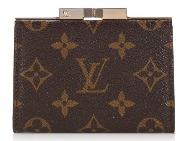 Louis Vuitton Monogram Kiss Lock Change Purse - Ann's Fabulous Closeouts