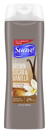 Suave Brown Sugar & Vanilla Exfoliating Body Wash