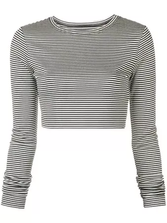 Marc Jacobs striped crop top $195 - Buy Online - Mobile Friendly, Fast Delivery, Price