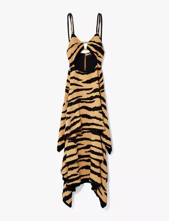Proenza Schouler- Tiger Print Cami Dress | Official Site