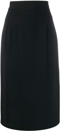 tailored pencil skirt