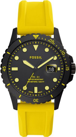 FB-01 Silicone Strap Watch, 42mm