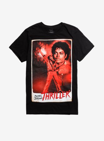 *clipped by @luci-her* Michael Jackson Thriller Poster T-Shirt