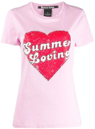 Summer Loving slogan T-Shirt