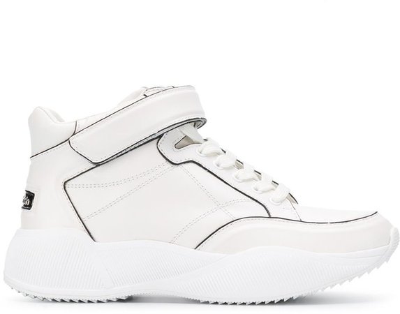 Touch-Strap Detail Sneakers