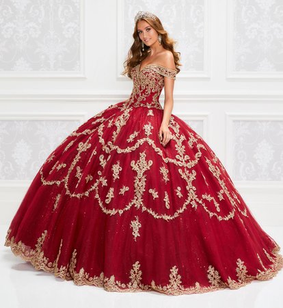 2020 Gorgeous Red Quinceanera Dresses With Gold Appliqued Sequins Lace Up Ball Gown Prom Dress Floor Length Vestido De Festa Sweet 16 Dress Quinceanera Collection Quinceanera Court Dresses From Faiokaver, $172.00| DHgate.Com