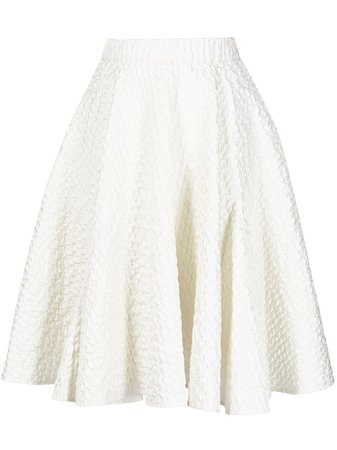 b+ab high-waisted Crinkled Skirt - Farfetch