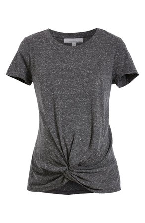Fourteenth Place Knot Front Maternity T-Shirt | Nordstrom