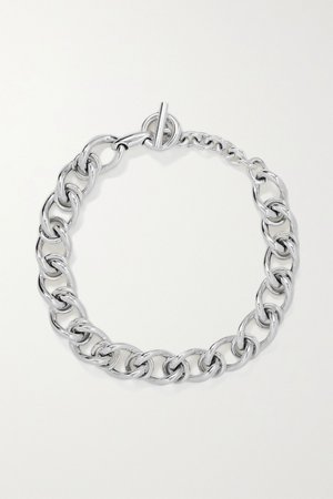 Silver Silver necklace | Bottega Veneta | NET-A-PORTER