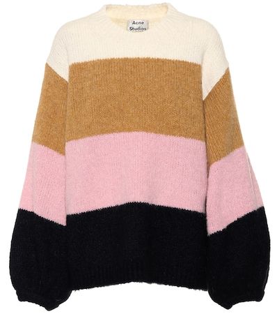 Kazia alpaca and wool-blend sweater
