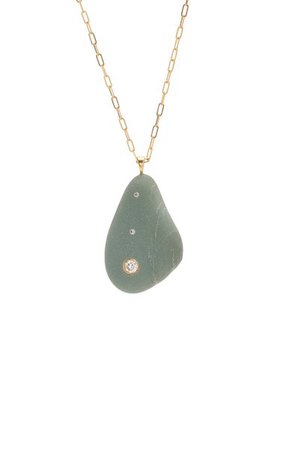Bohemia 18k Gold, Diamond And Stone Necklace By Cvc Stones | Moda Operandi