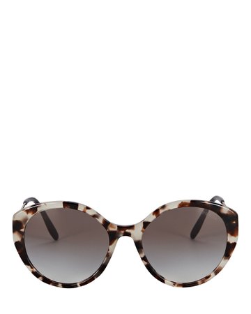 Prada Rounded Cat Eye Sunglasses | INTERMIX®
