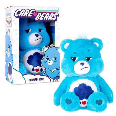 Care Bears 14" Plush - Grumpy Bear - Soft Huggable Material! - Walmart.com