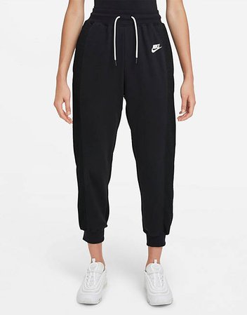 Nike X Serena Design-Crew cuffed sweatpants in black | ASOS