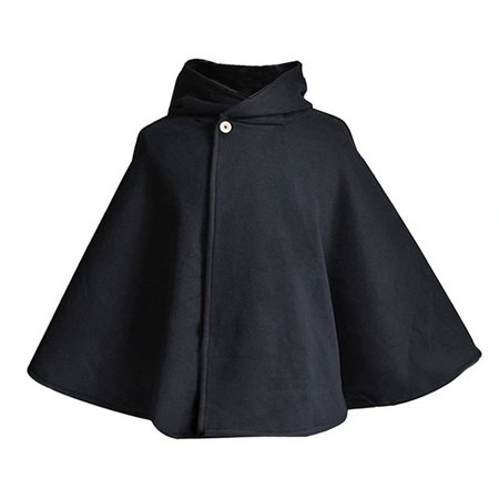 (TENVOLTS) Anime Hoodies Legion Uniform Unisex Cloak Cape Cosplay Costume (Black L) - Walmart.com