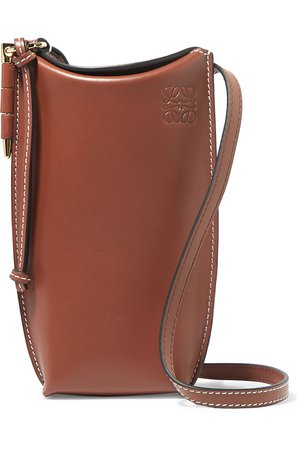 Loewe | Gate leather pouch | NET-A-PORTER.COM
