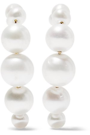 Saskia Diez | Pearl earrings | NET-A-PORTER.COM