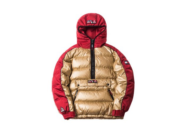 Kith x Tommy Hilfiger Expedition Puffer Pullover Gold - FW18