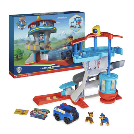 paw patrol lookout tower toy