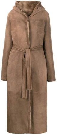 Liska Teddy hooded coat