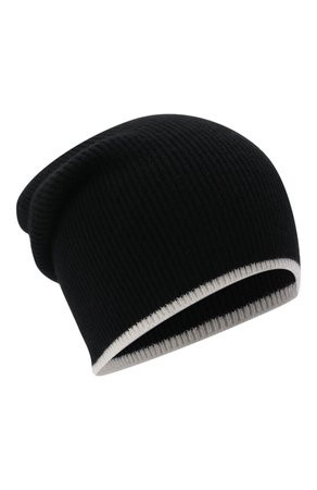 Женская черно-белая шапка из шерсти и кашемира BALMAIN — купить за 29250 руб. в интернет-магазине ЦУМ, арт. WH0XC000/K065