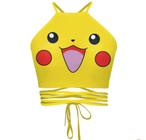 Pikachu crop top
