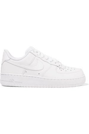 White Air Force I leather sneakers | Nike | NET-A-PORTER