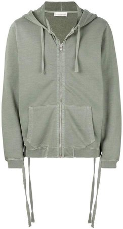 zipped hoodie