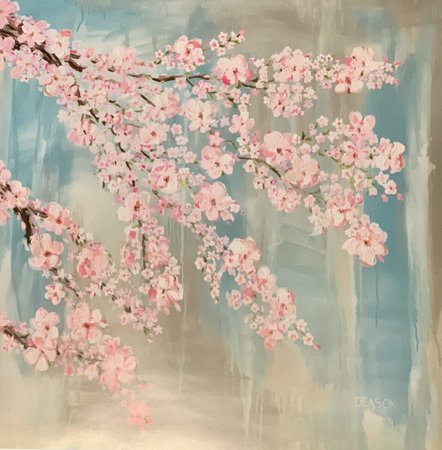 cherry blossom art - Google Search