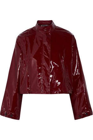 3.1 Phillip Lim | Cropped vinyl jacket | NET-A-PORTER.COM
