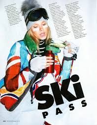 ski fashion editorial - Google Search