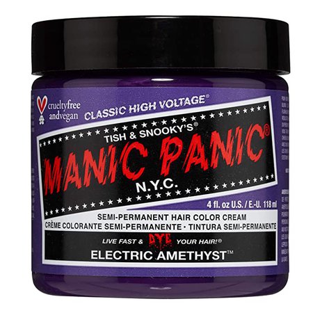Manic Panic Hair Dye "Electric Amethyst"