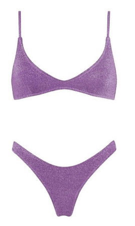 purple biquini