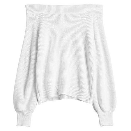 White OTS jumper