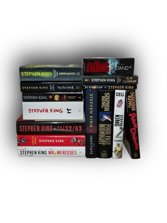 Stephen King books read horror mystery