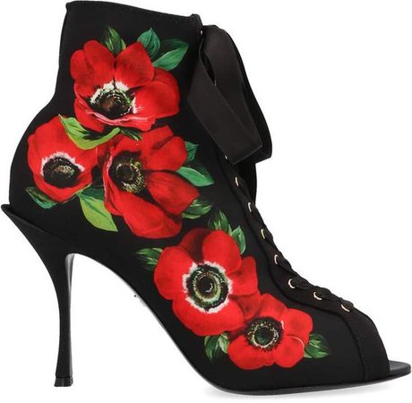 dolce and gabbana poppy heels boots