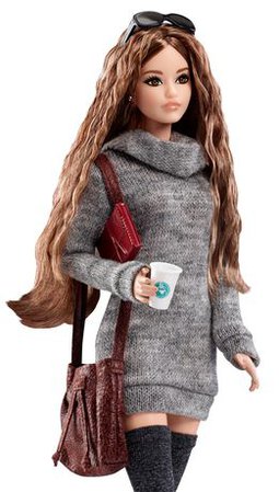 Barbie Look City Chic Sweater Dress Doll | Walmart Canada