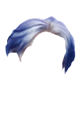 Pentagon Kino Hair - Daisy 2 | White and Blue Masc Hair 2 (Dei5 edit)