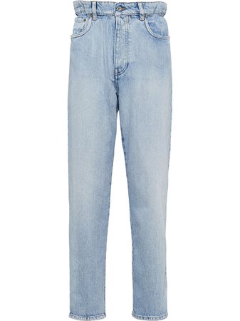 Miu Miu high-waisted straight-leg Jeans - Farfetch