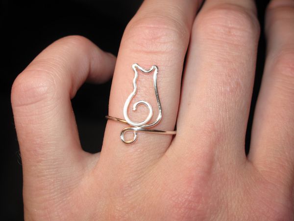wire cat ring