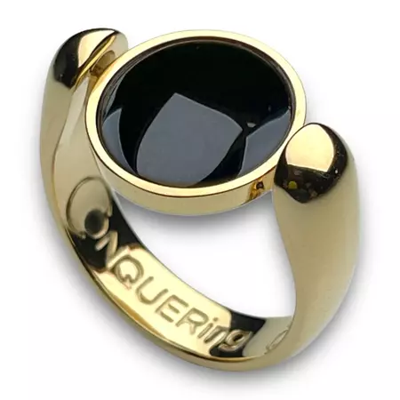 Gold AlaDune Crystal Fidget Ring – CONQUERing