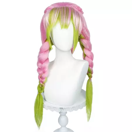 Pink and Green Hair
