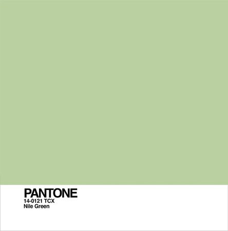 Pantone Nile Green