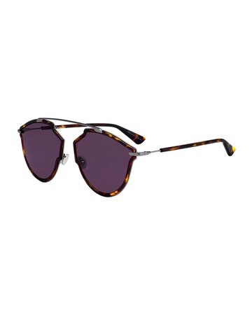 Dior So Real Riss Mirrored Sunglasses | Neiman Marcus