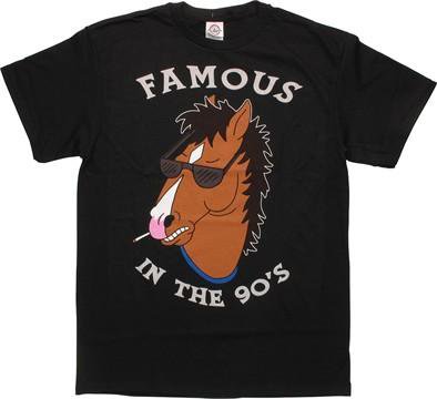 BoJack Horseman Famous in 90's T-Shirt (2X) | FYE